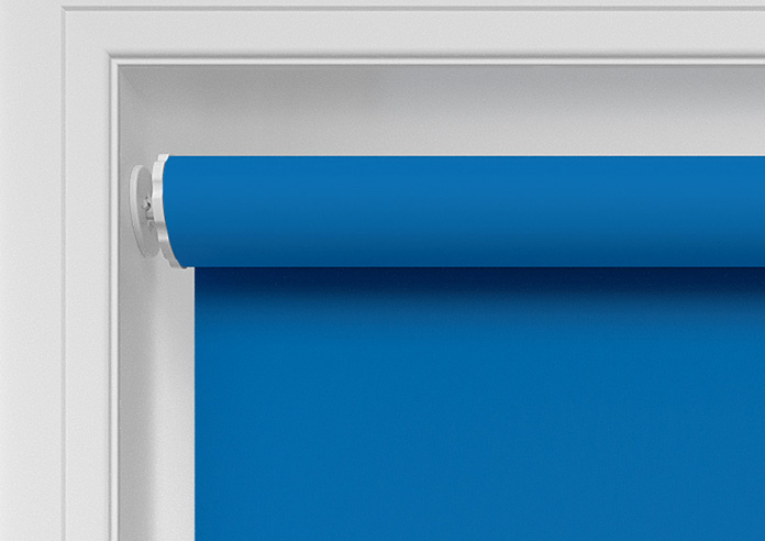 Trinity (FR Blackout), Cerulean - Twist&Fit Roller Blind - Image 10